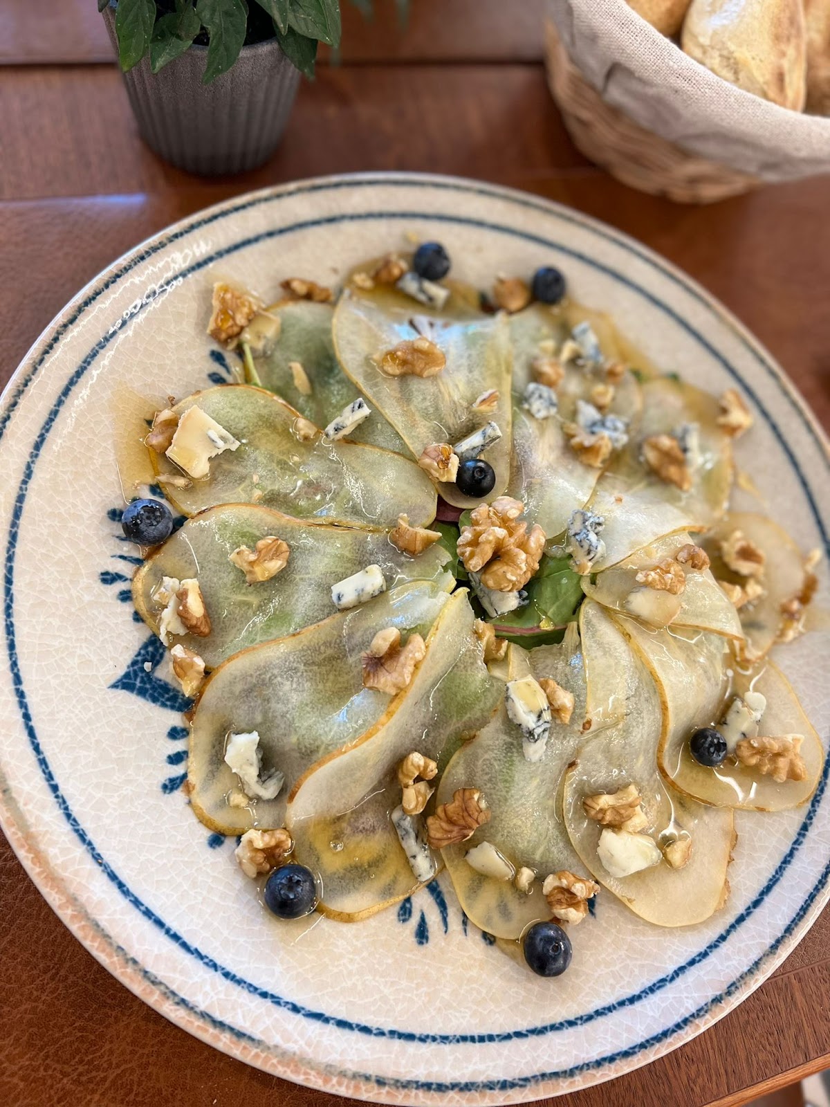 Italienisches Gericht der Osteria La Piazzetta