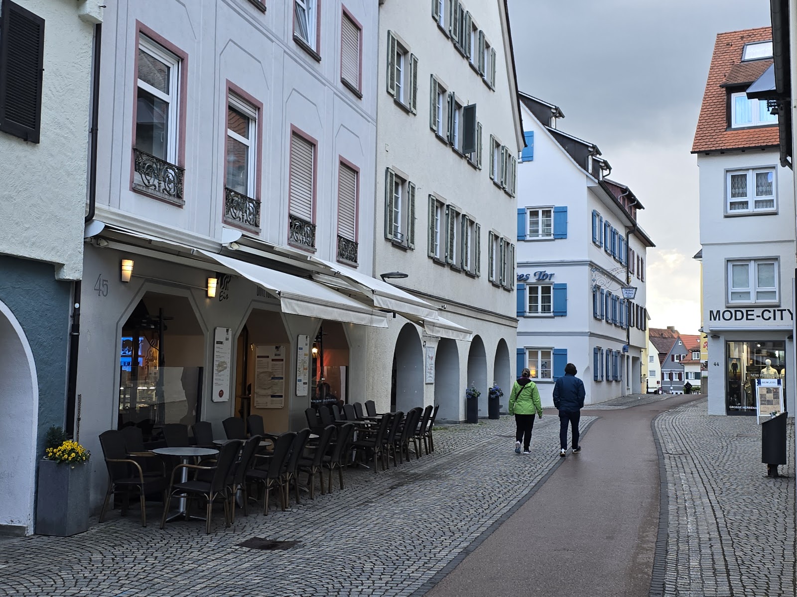 Außenansicht der Osteria La Piazzetta